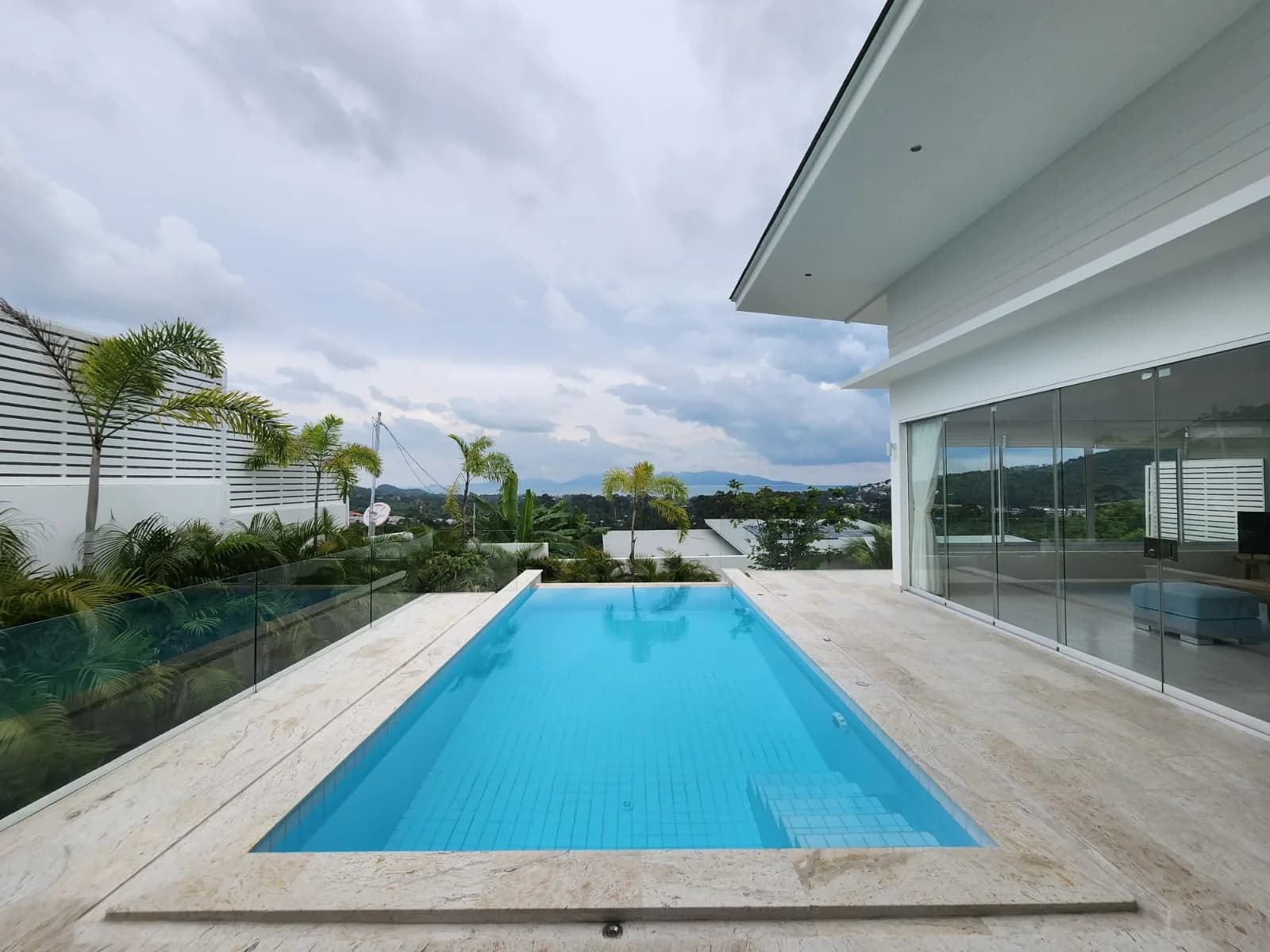 Affordable 2 bedroom sea view villa with a private pool in an exclusive part of Bophut hills-VIL0047 — vue 1