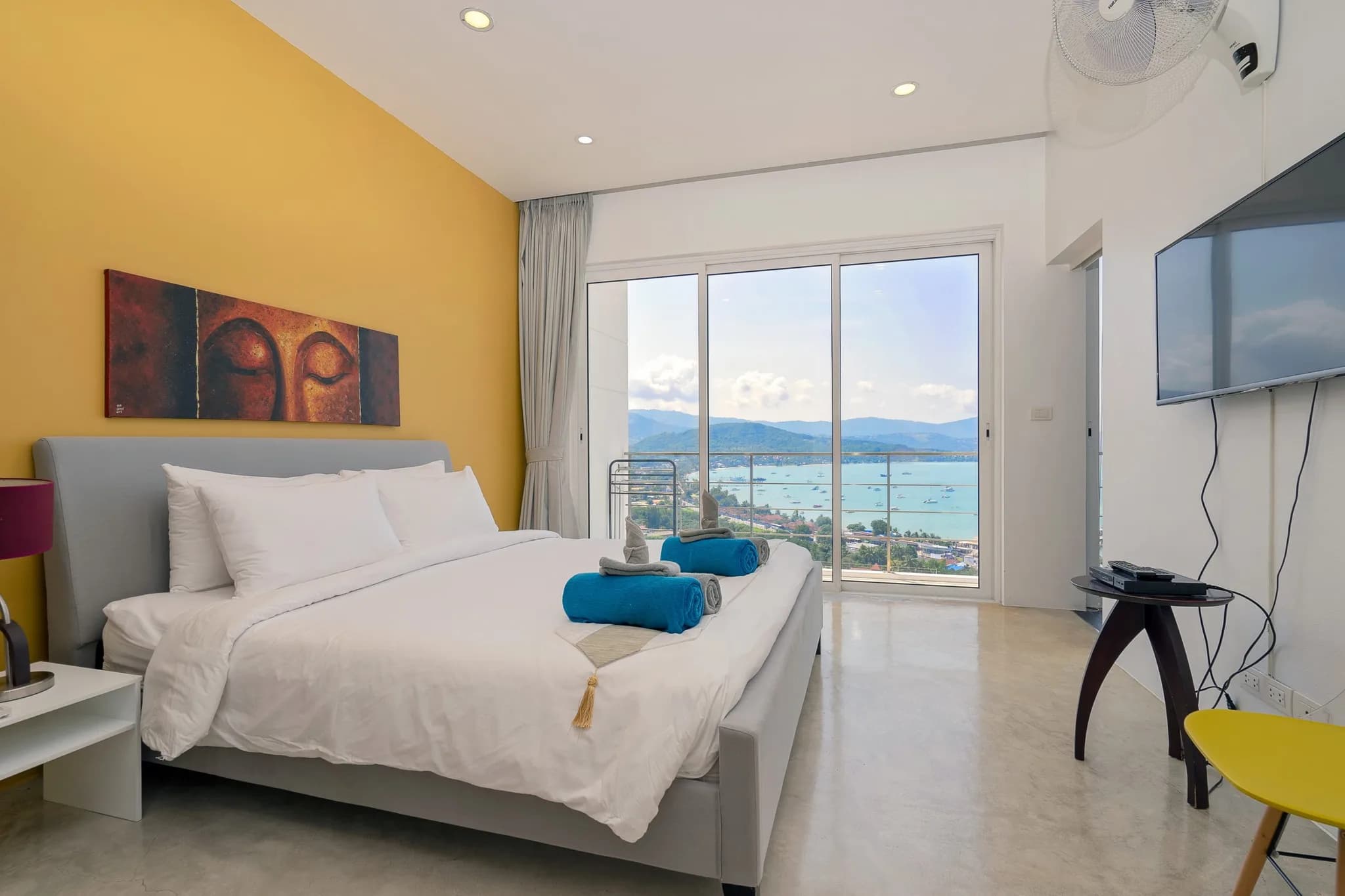 3 bedroom duplex with stunning sea & sunset views in Bang Rak – VIL0176 — vue 1