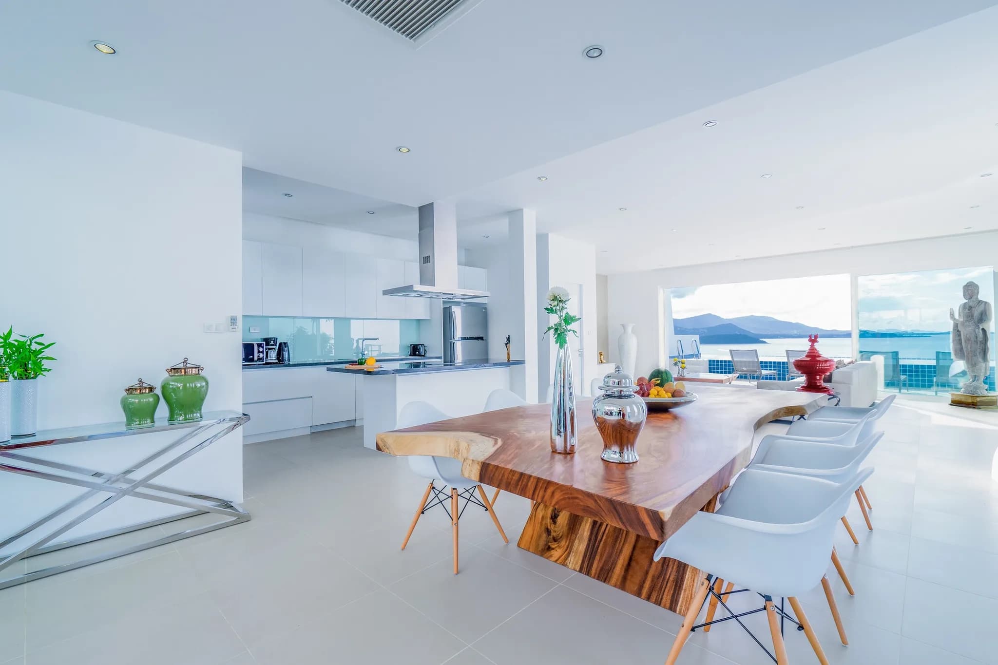 4 bedroom villa with magnificent sea & sunset views in Bang Rak -VIL0181 — vue 1