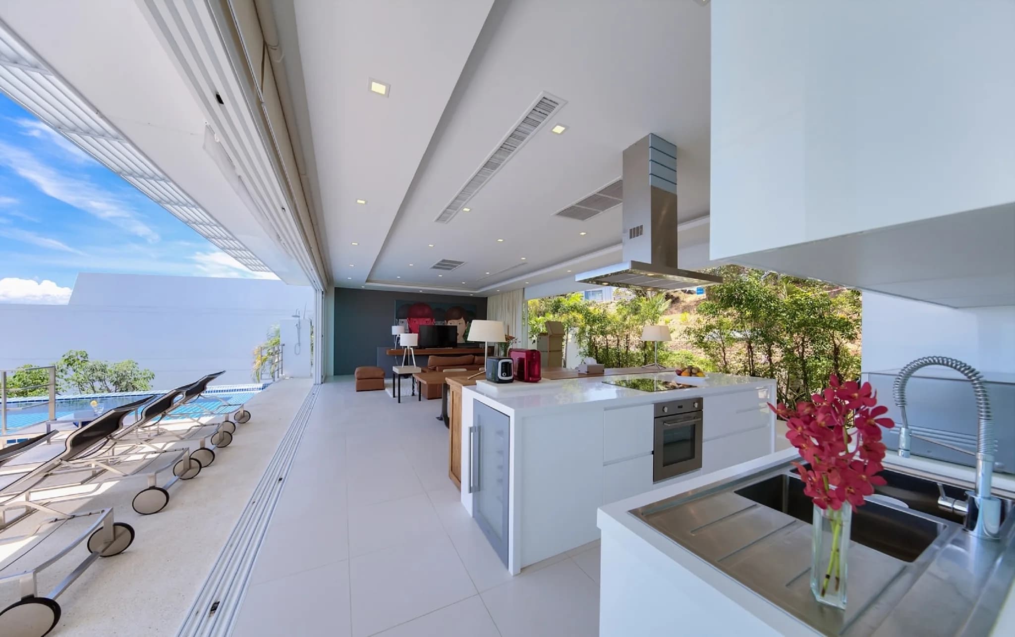Marvelous 4 bedroom villa with wow sea & sunset views in Bang Rak – VIL0186 — vue 1