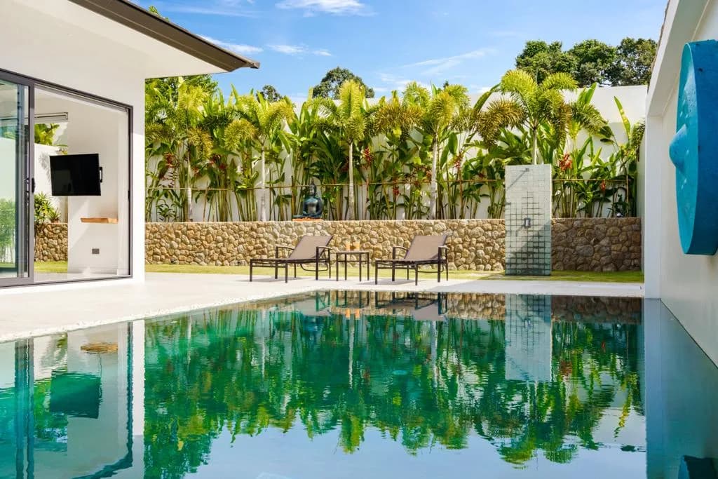 Bali style 3 bedroom villa with a private pool in Maenam – VIL0203 — vue 1