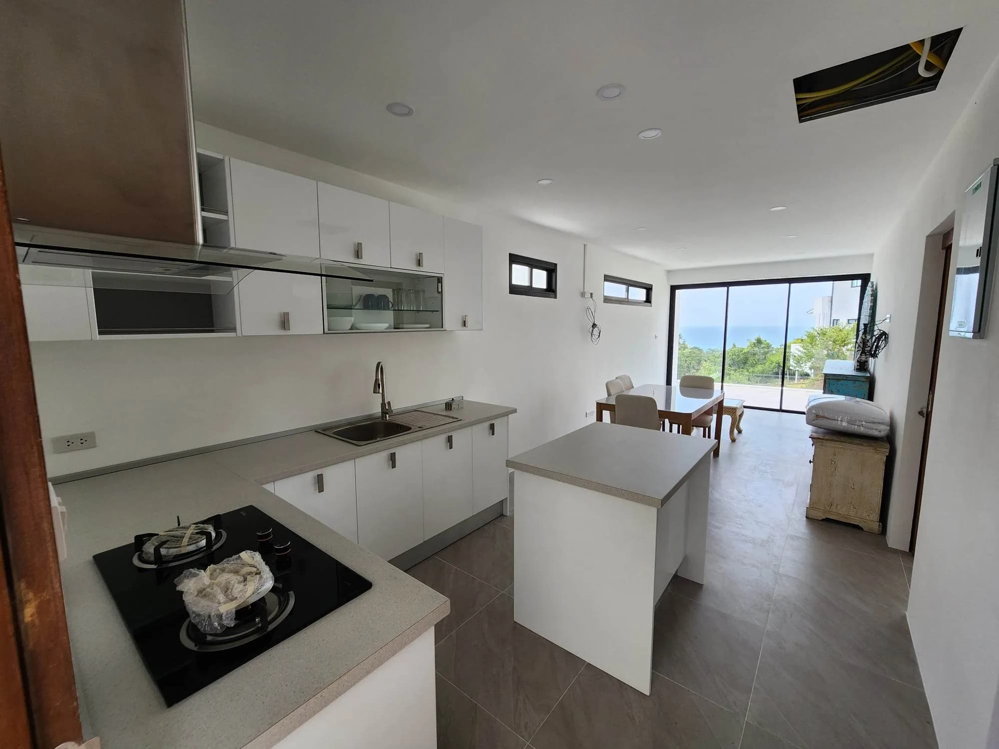 Affordable 1 bedroom sea view apartment in Lamai – VIL0231 — view 1