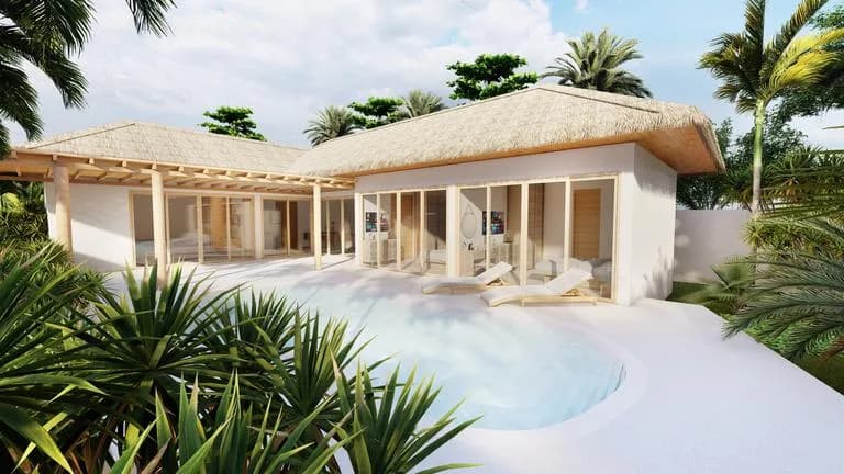 Balinese style 2 and 3 bedroom villas with a private pool only 150 meters from Laem Set Beach – VIL0253 — view 1