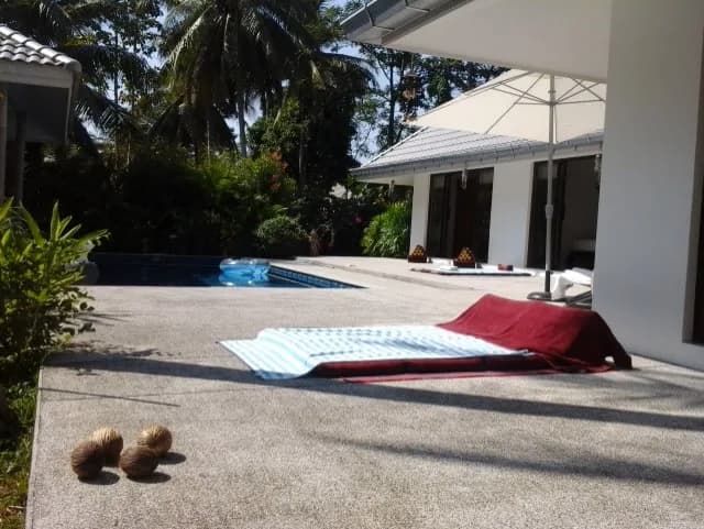 3 bedroom private pool villa in a secluded quite area of Lipa Noi – VIL0300 — vue 1