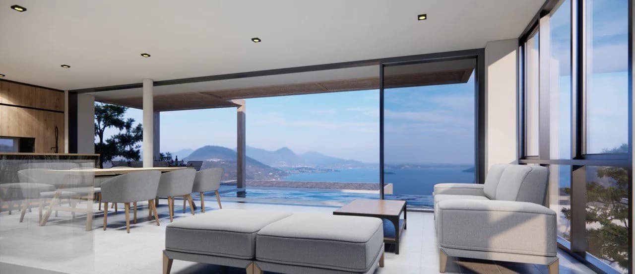 Modern 3 bedroom sea view villas in Plai Laem with an easy access – VIL0380 — vue 1