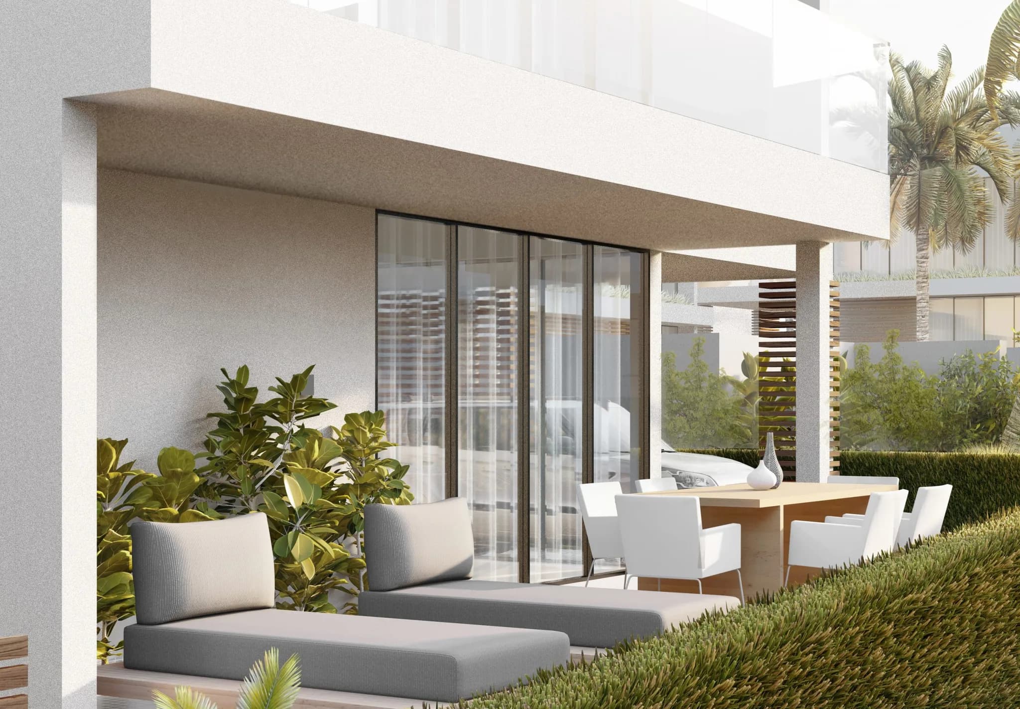 Affordable 3 and 5 bedroom villas in a secured residence within 700 m from Maenam beach – VIL0403 — vue 1