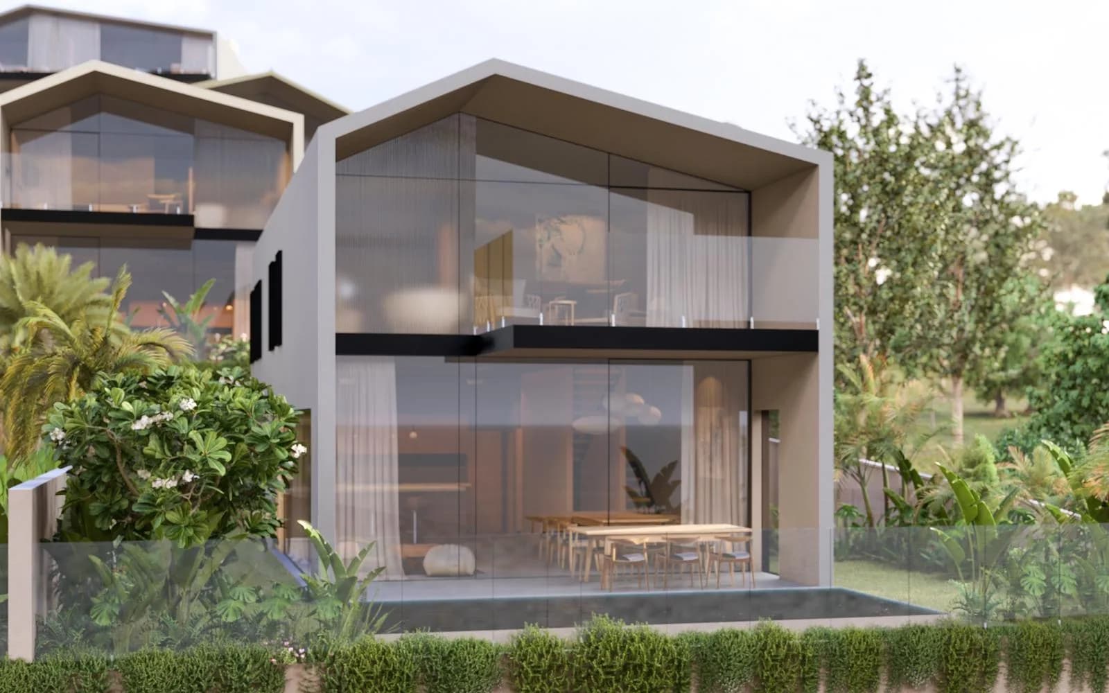 New luxury development of 14 beachfront 5 bedroom villas in Lamai – VIL0413 — vignette 3