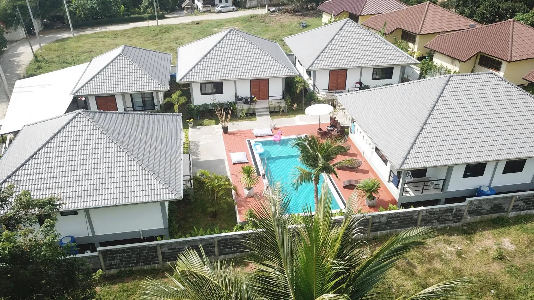 resort of 6 villas with a shared pool in Lamai area – VIL0416 — vue 1