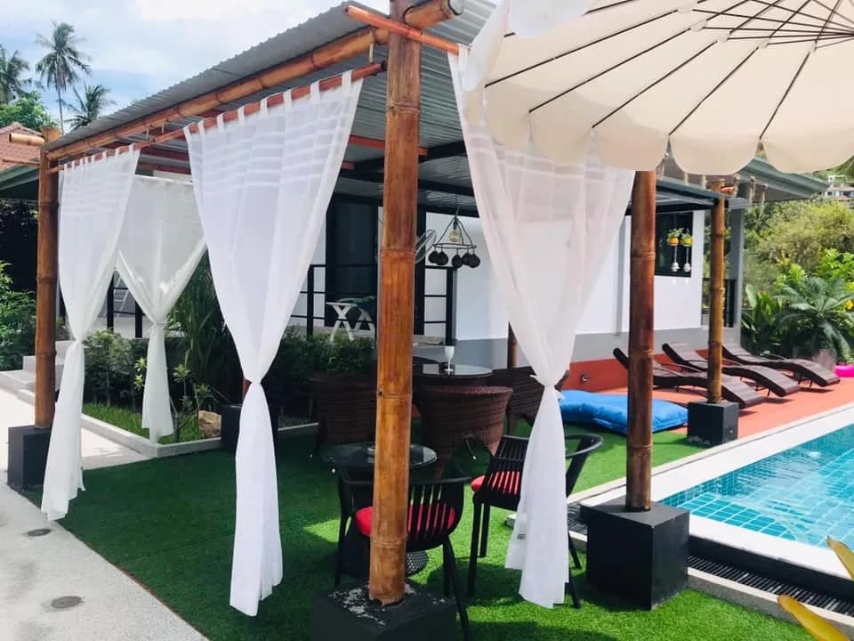 resort of 6 villas with a shared pool in Lamai area – VIL0416 — vignette 4