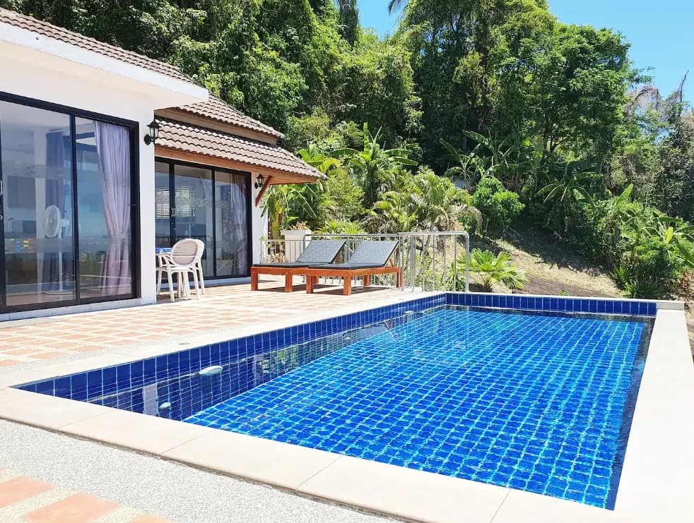 4 bedroom private pool villa with sea and mountain views in Maenam – VIL0435 — vignette 6