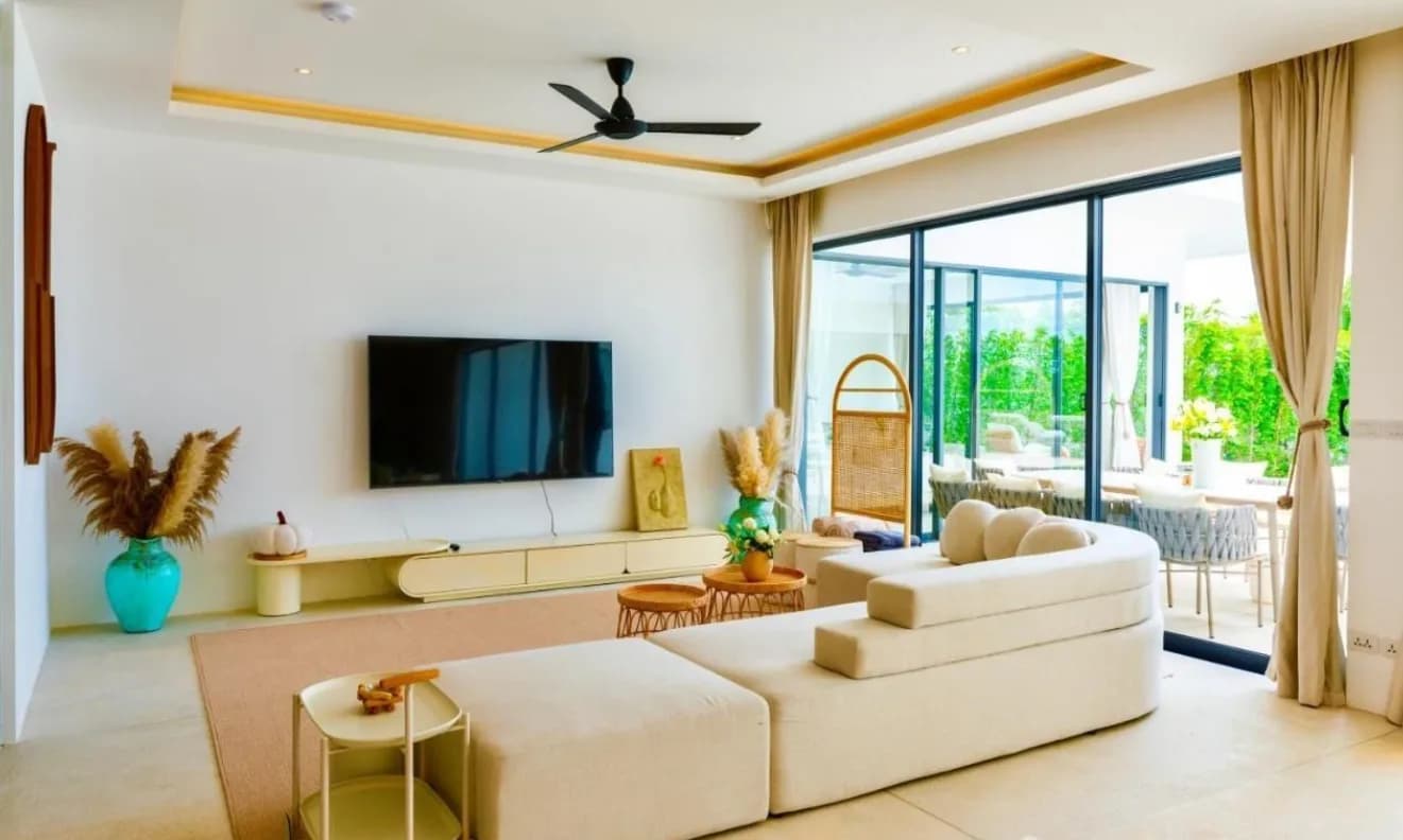 Newly built wonderful 5 bedroom beachfront villa in Lamai – VIL0450 — vignette 2