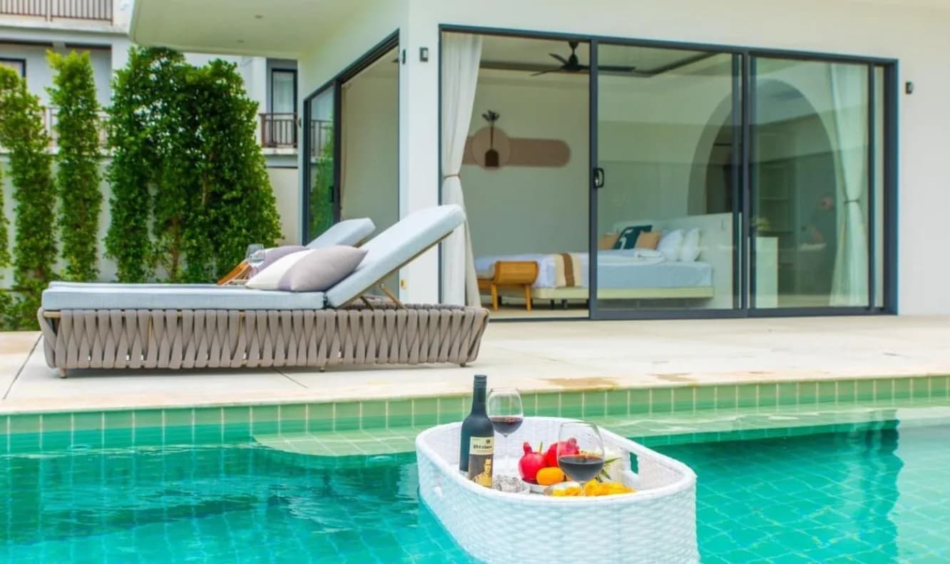 Newly built wonderful 5 bedroom beachfront villa in Lamai – VIL0450 — vignette 6