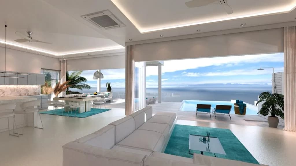 high quality 3/4 bedroom villas with sea views and views over Big Buddha in Plai Laem – VIL0462 — vignette 6