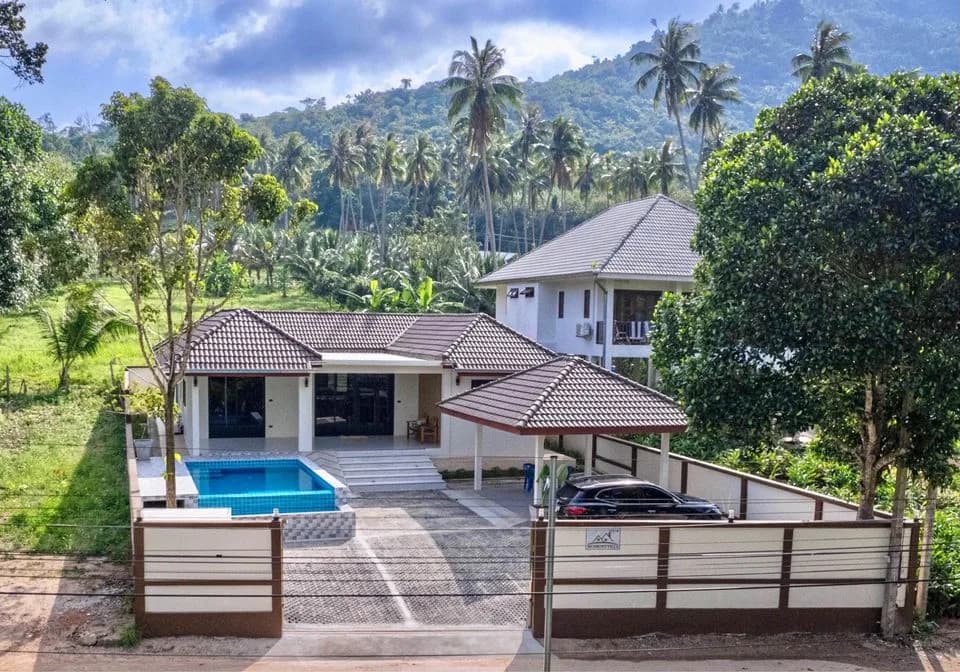 3 Bedroom mountain view villa with a private pool in Na Muang – VIL0475 — vue 1