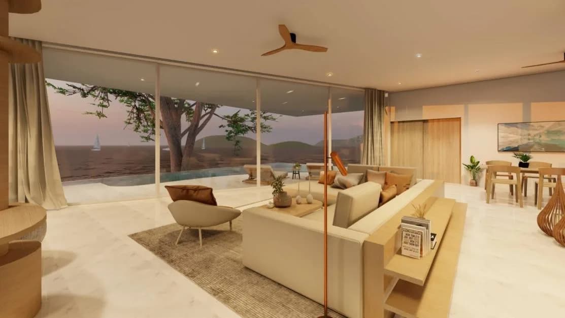 Beachfront villa with 3 bedrooms and mesmerizing sea views in Bangrak – VIL0487 — vignette 6