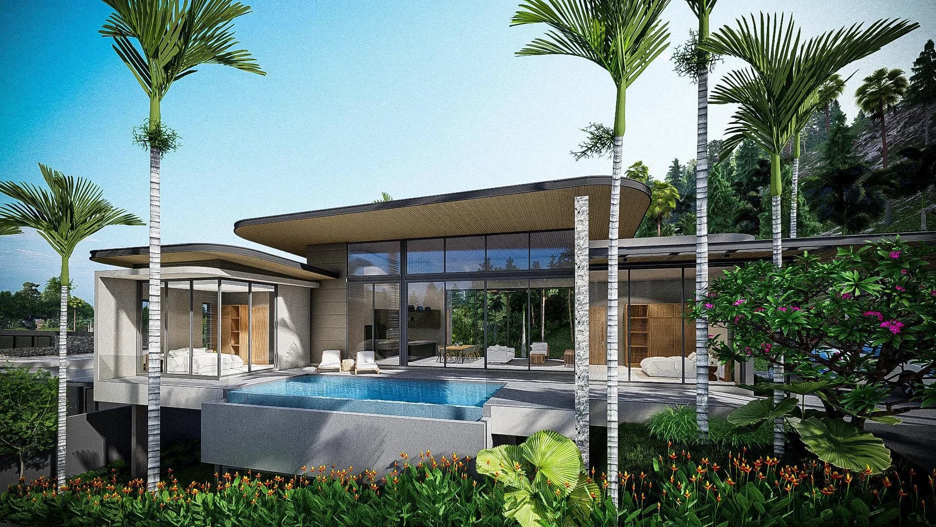 3 Bedroom villas with a private pool in Maenam area – VIL0517 — vignette 4