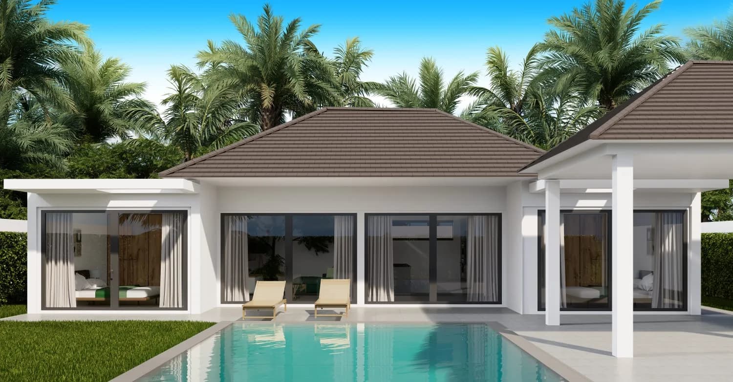 2 and 3 bedroom villas with a private pool at an affordable price in Bophut – VIL0522 — vignette 3