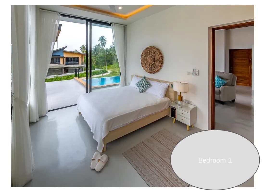 Cozy 2 bedroom villas with a private pool in Maenam area – VIL0529 — thumbnail 4