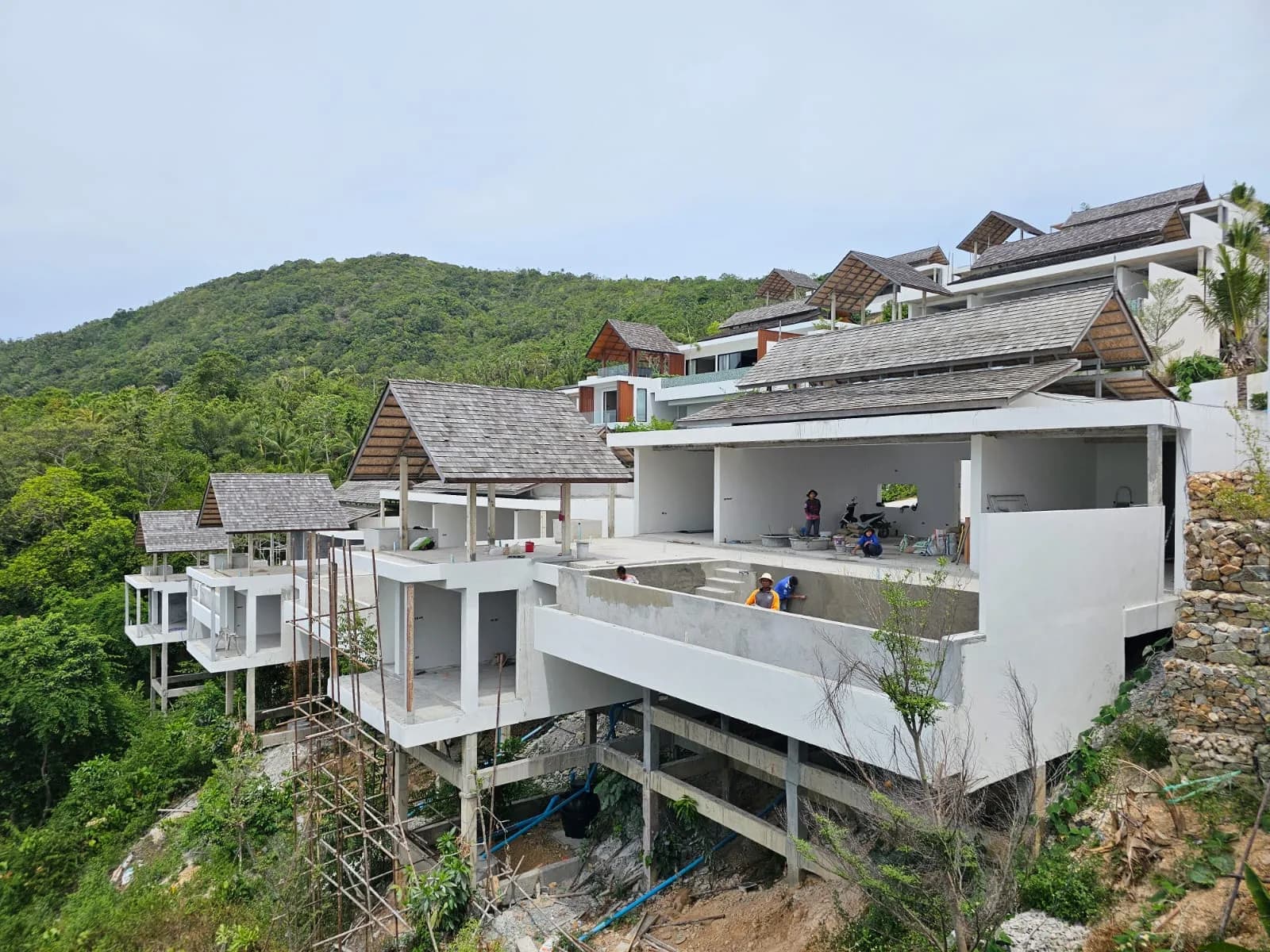 Magnificent 3 bedroom stunning sea view villas in a modern Thai style in Bang Por – VIL0537 — vignette 2