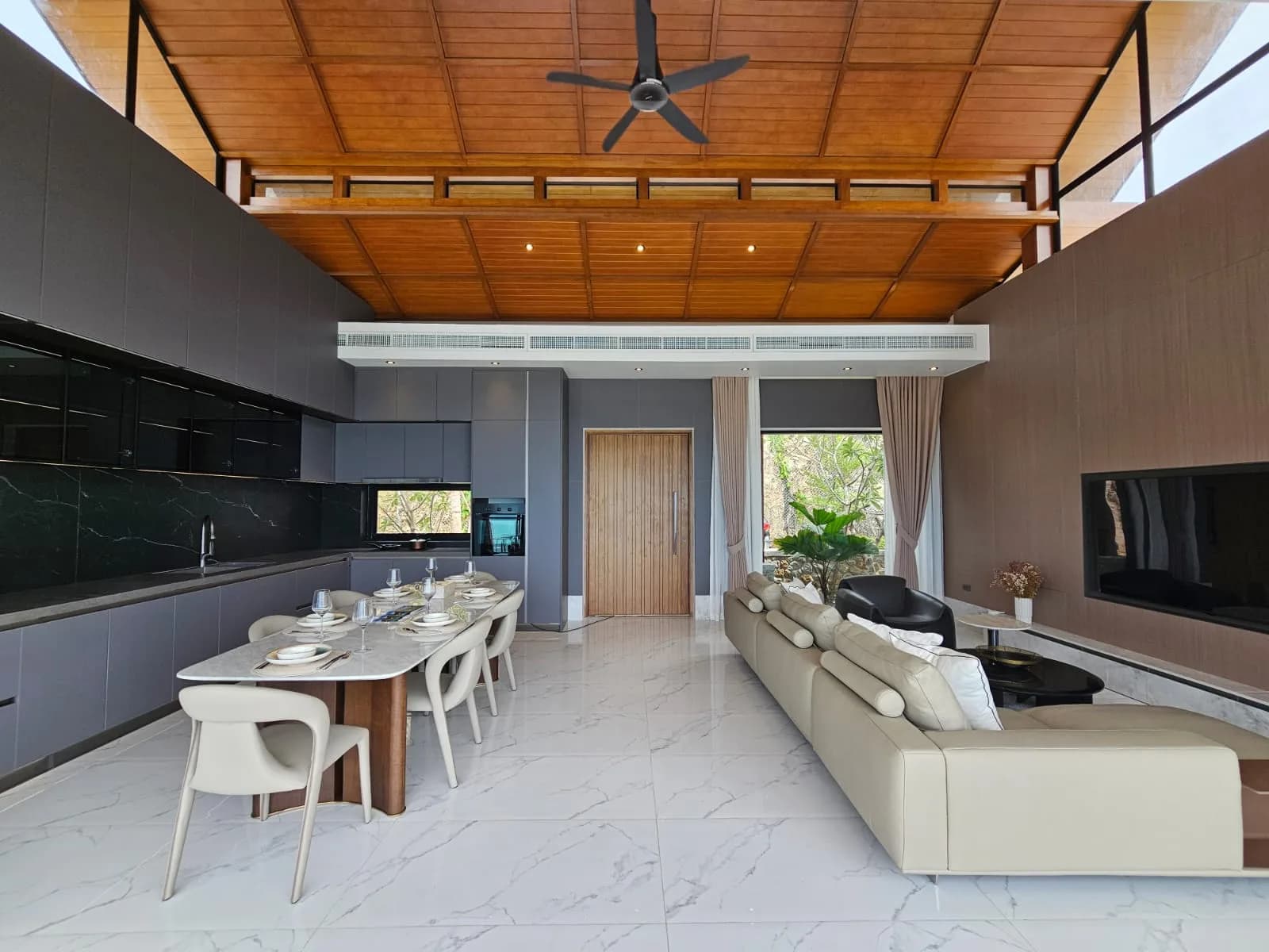 Magnificent 3 bedroom stunning sea view villas in a modern Thai style in Bang Por – VIL0537 — vignette 6
