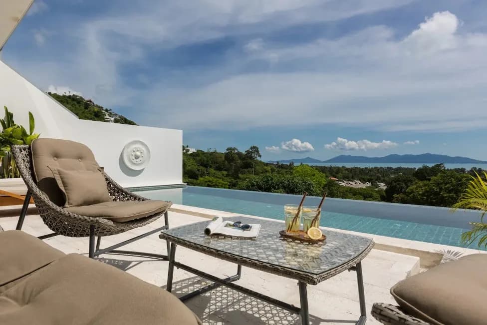 3 bedroom villa with beautiful sea views in Samui – VIL0544 — vignette 3