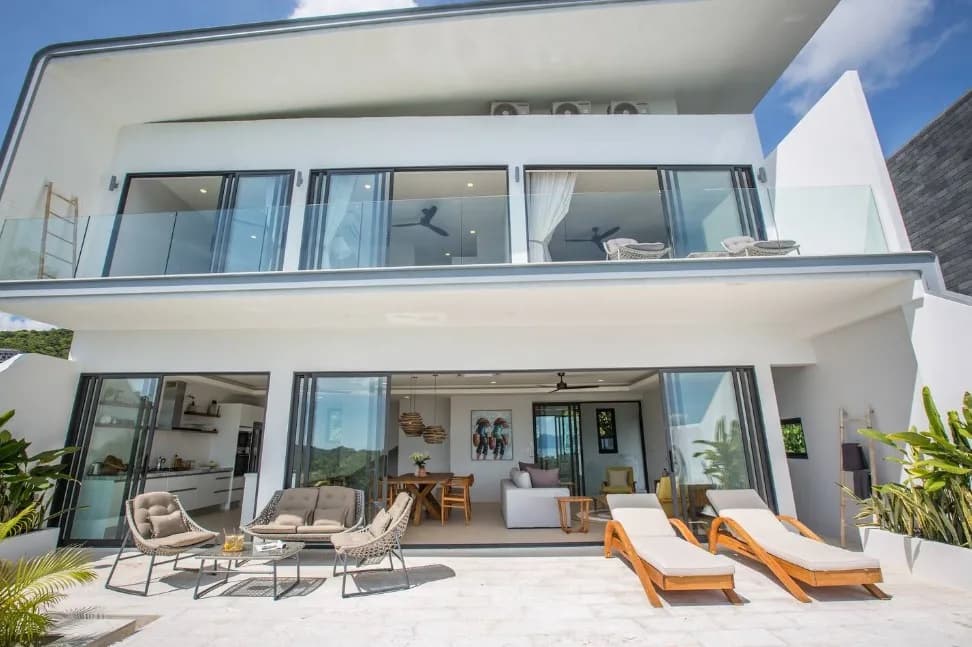 3 bedroom villa with beautiful sea views in Samui – VIL0544 — vignette 4