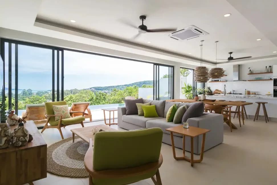3 bedroom villa with beautiful sea views in Samui – VIL0544 — vignette 5