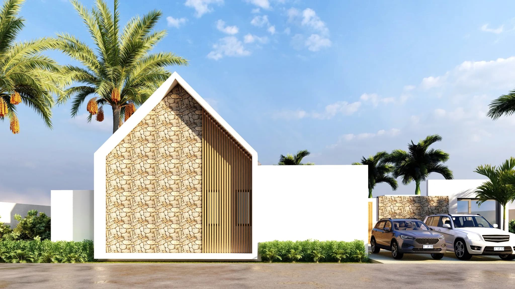 3 bedroom private pool villas at affordable cost in Samui – VIL0549 — view 1