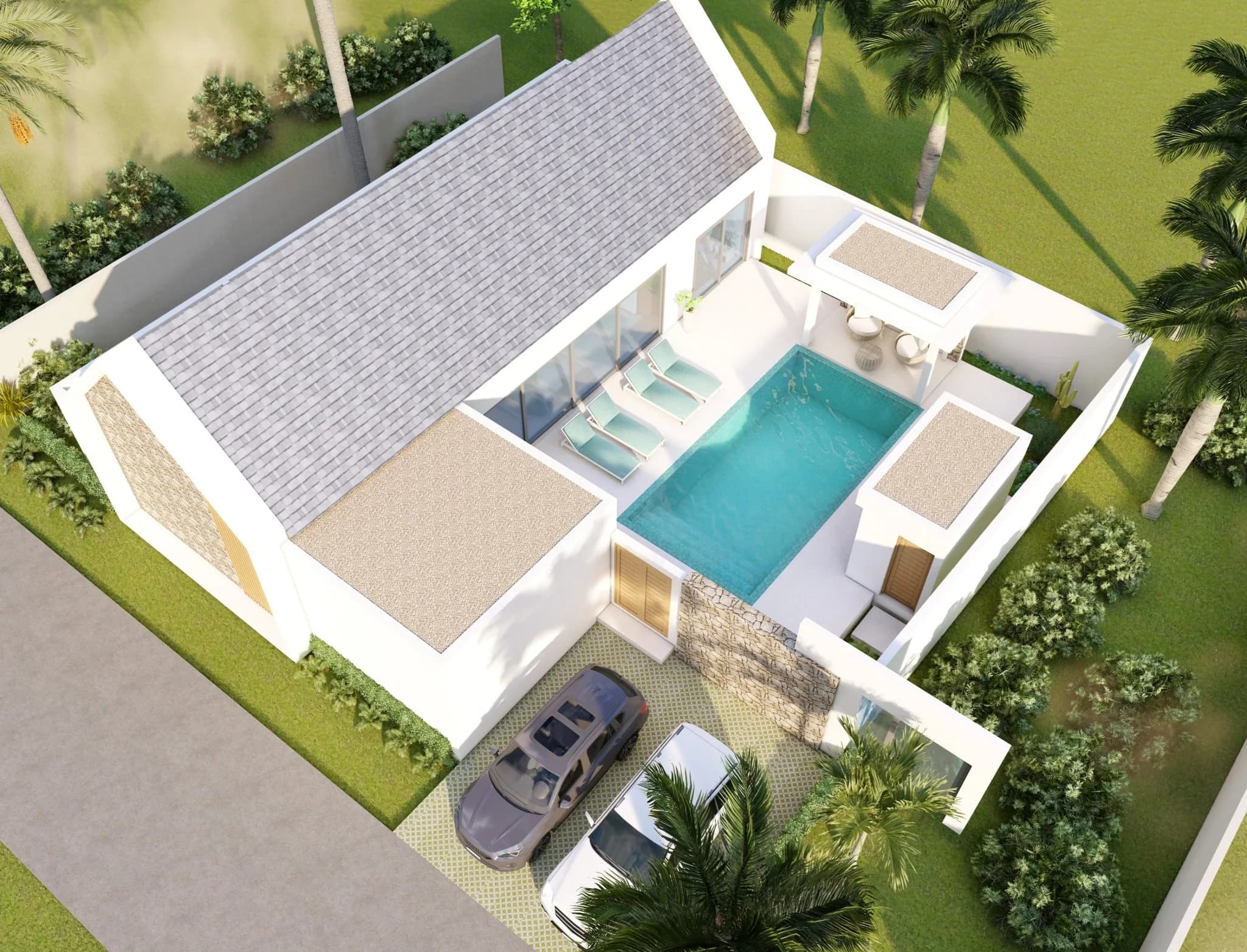3 bedroom private pool villas at affordable cost in Samui – VIL0549 — thumbnail 2