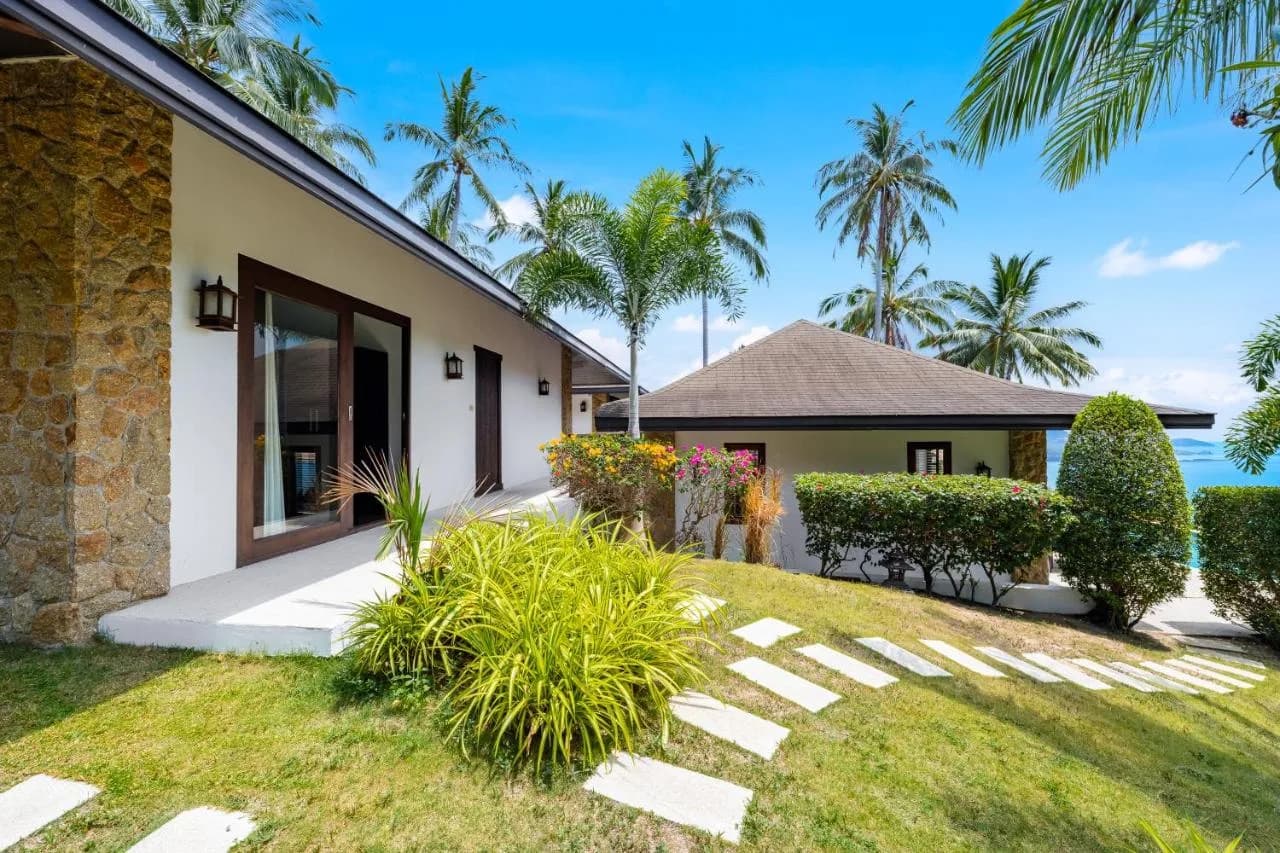 Balinese style 3 bedroom sea view villa on the hills of Chaweng Noi – VIL0551 — vignette 6
