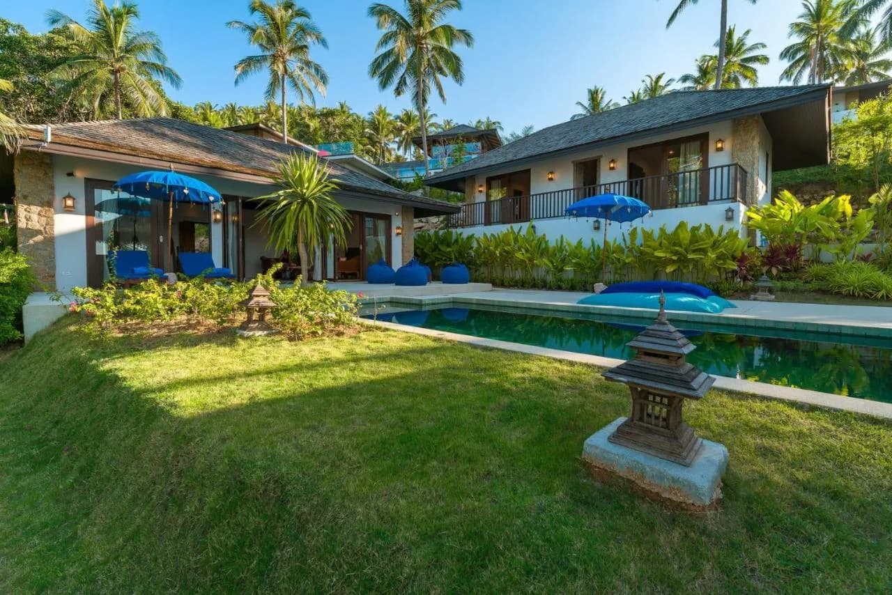 Balinese style 2 bedroom villa with a sea view and a private pool in Chaweng Noi – VIL0554 — vignette 2