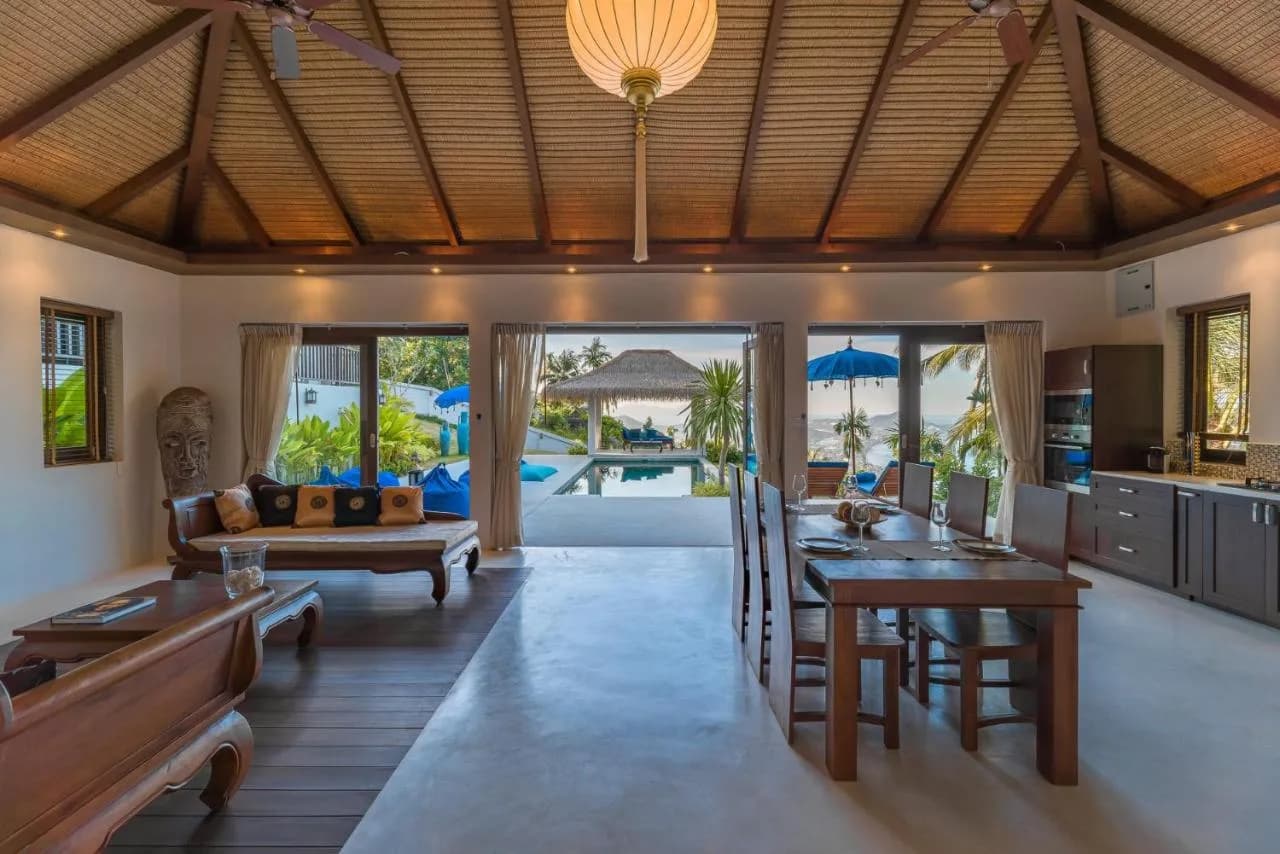 Balinese style 2 bedroom villa with a sea view and a private pool in Chaweng Noi – VIL0554 — vignette 4