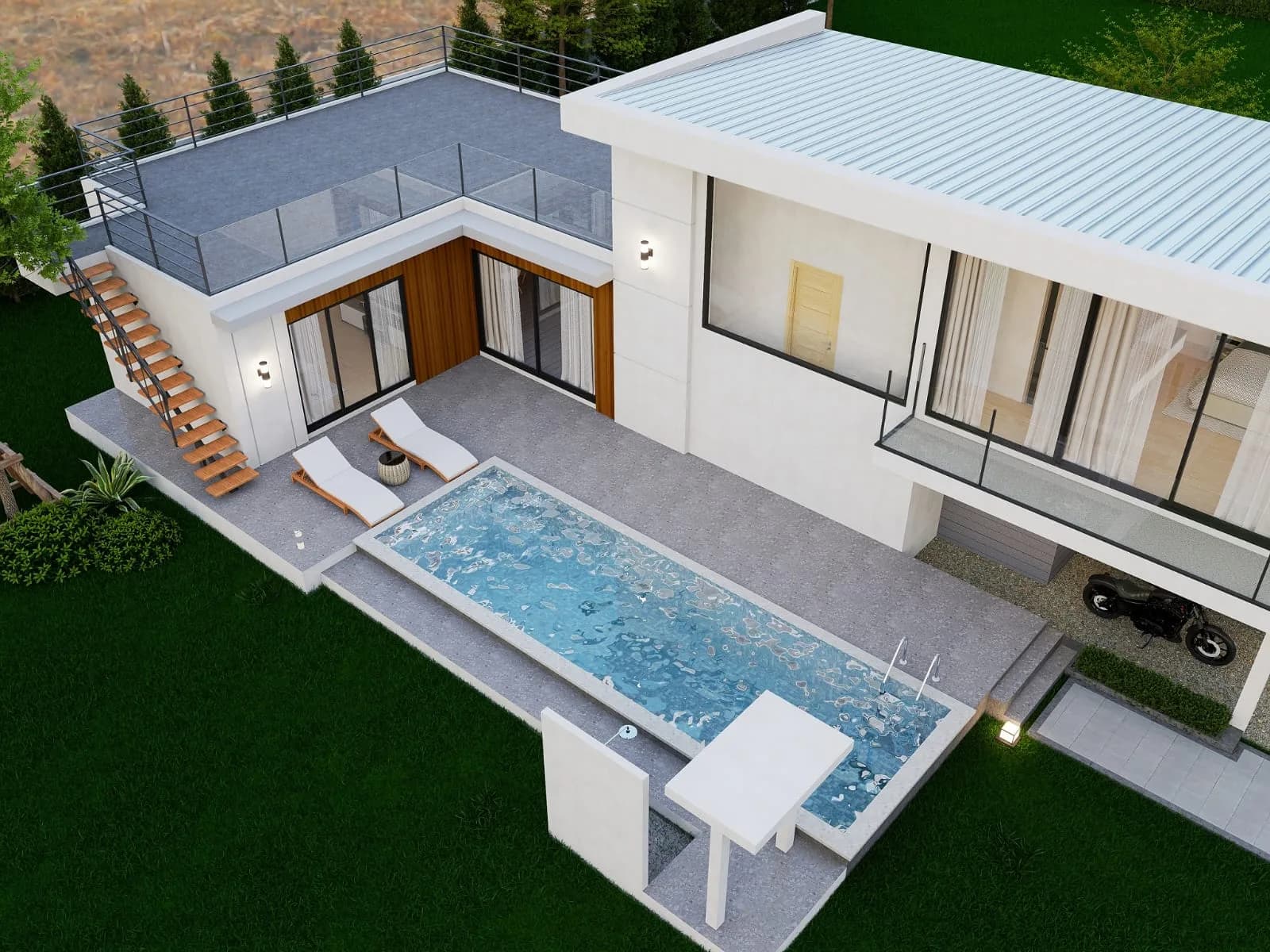 Affordable 3 bedroom villas with a private pool in Maenam – VIL0589 — vignette 3