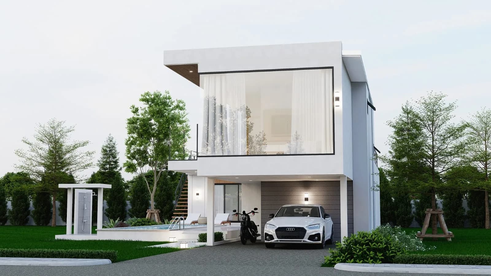 Affordable 3 bedroom villas with a private pool in Maenam – VIL0589 — vignette 4