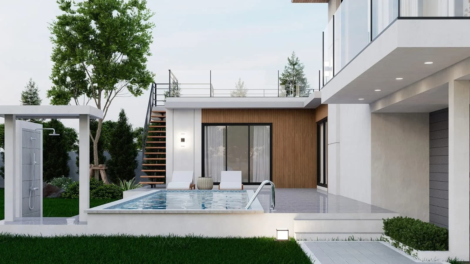 Affordable 3 bedroom villas with a private pool in Maenam – VIL0589 — vignette 6