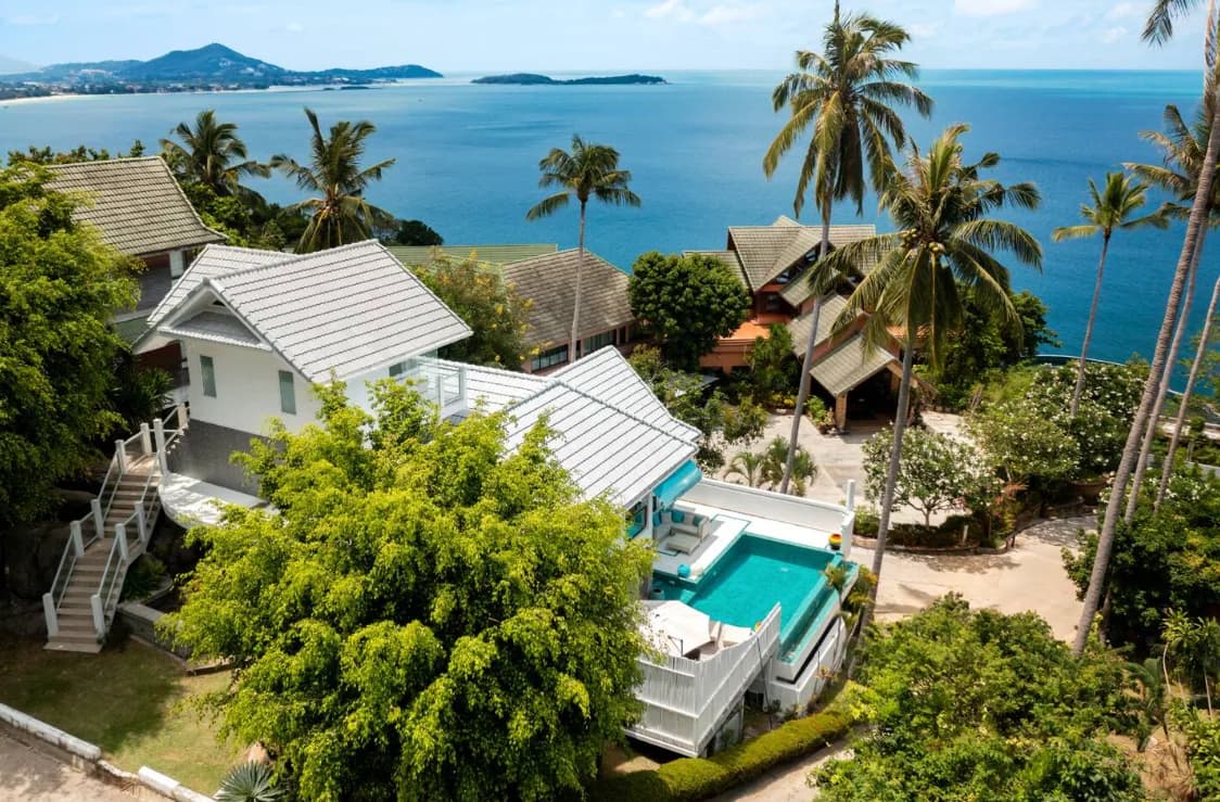4 bedroom villa with sea view in Chaweng Noi – VIL0599 — vue 1