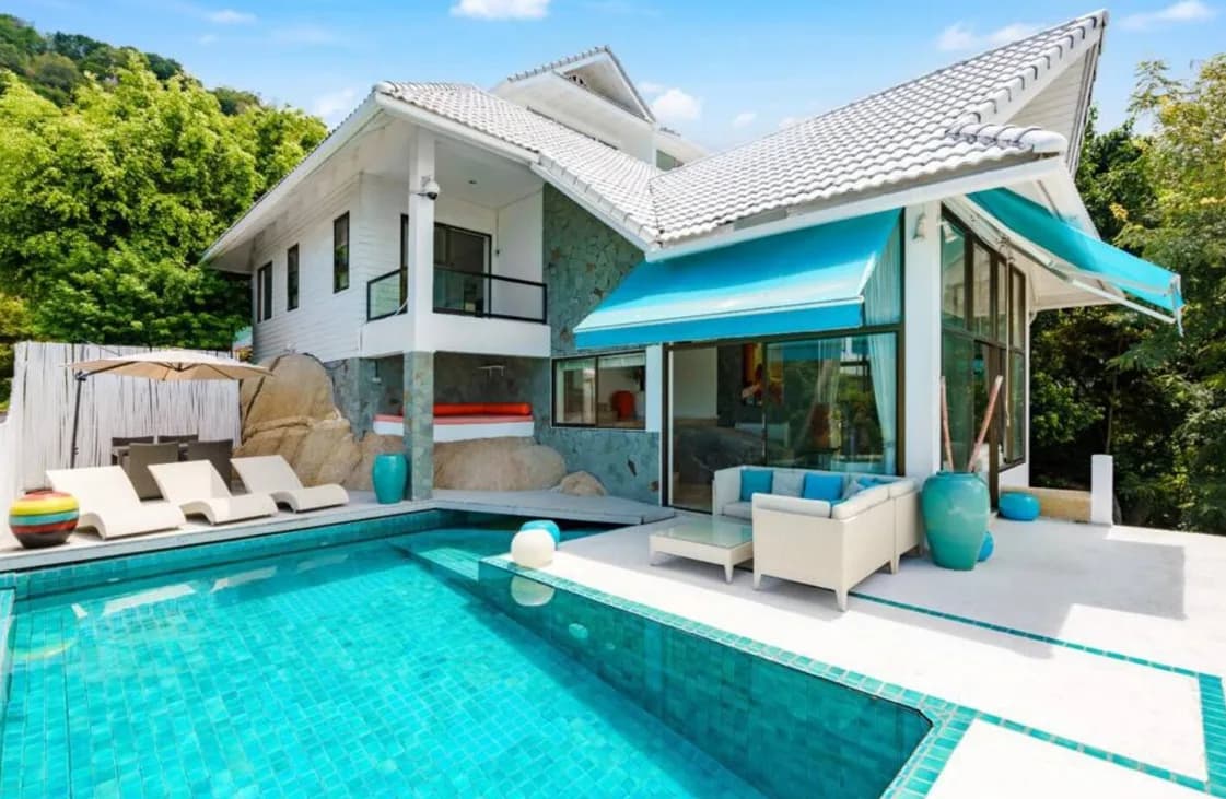 4 bedroom villa with sea view in Chaweng Noi – VIL0599 — vignette 5