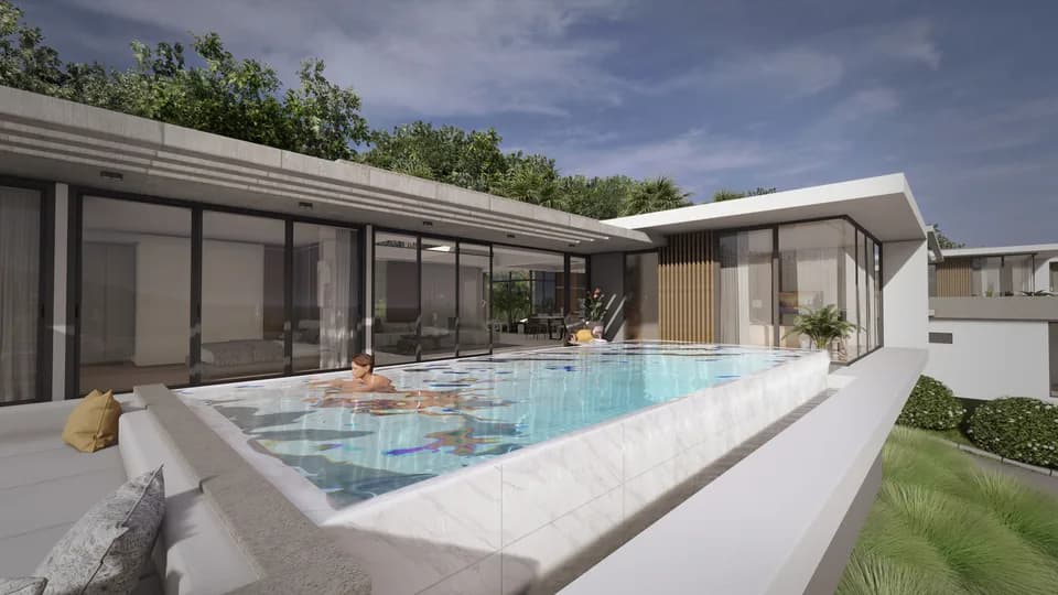 Modern 4 bedroom sea view villas in a new luxury development in Bang Por – VIL0608 — vignette 4