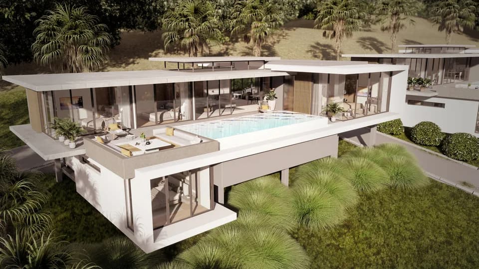 Modern 4 bedroom sea view villas in a new luxury development in Bang Por – VIL0608 — vignette 5