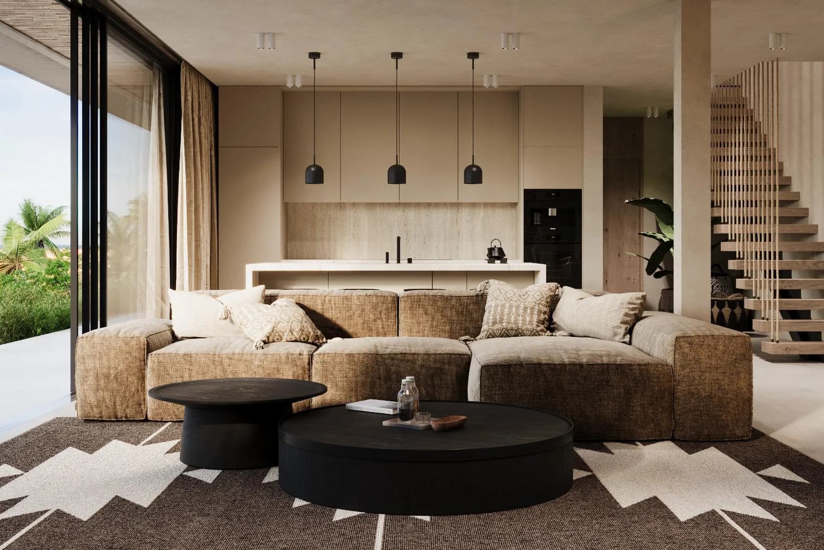 Impressive elegant 3 bedroom villas with a sea view and private pool in Samui – VIL0635 — vignette 6