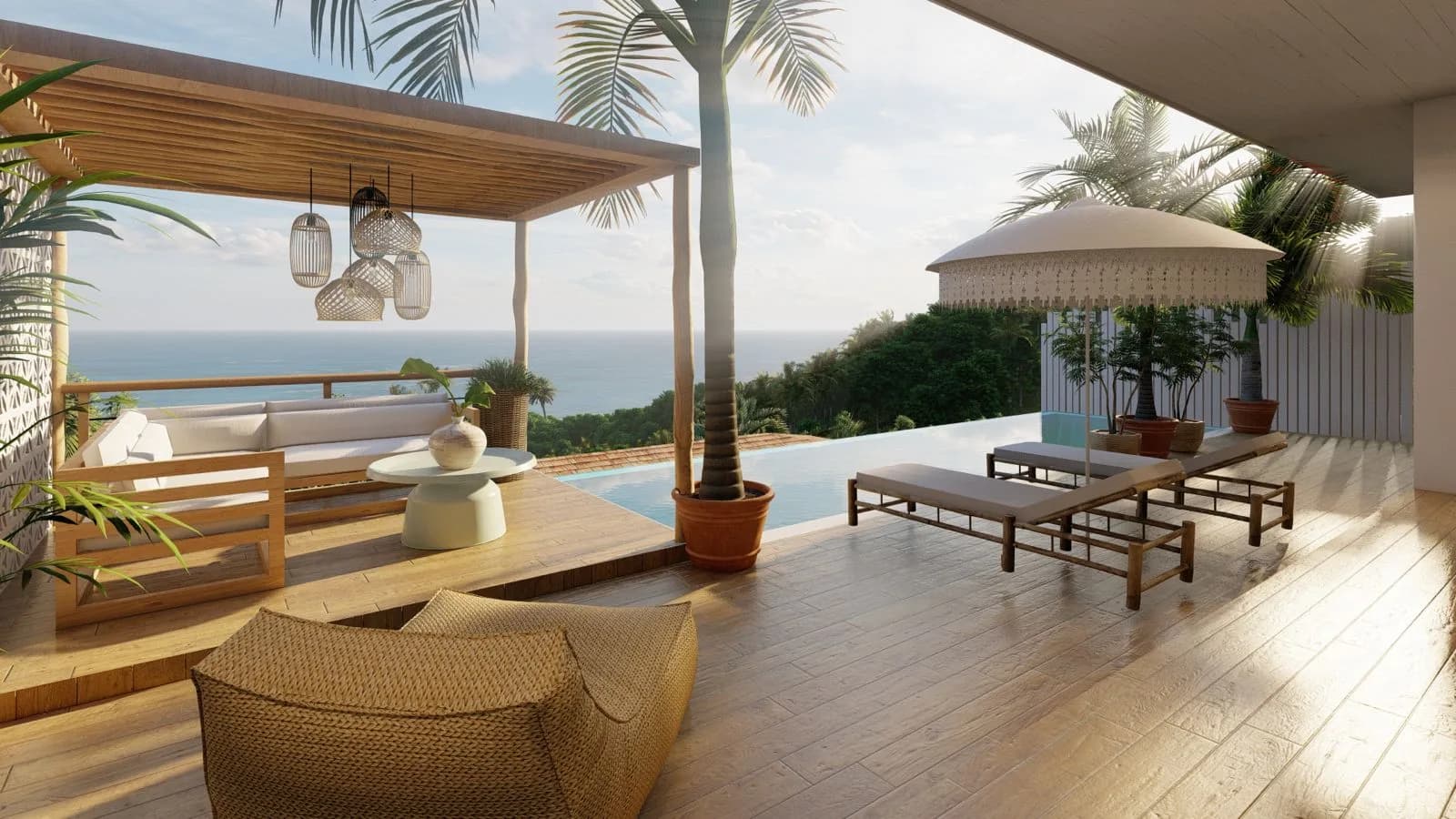 4 Bedroom villa with a a panoramic sea view to 180 degree and a private pool in Bophut hills – VIL0638 — vignette 2