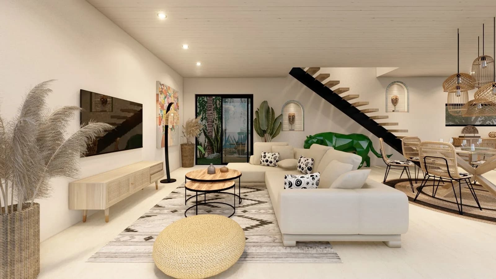 4 Bedroom villa with a a panoramic sea view to 180 degree and a private pool in Bophut hills – VIL0638 — vignette 4
