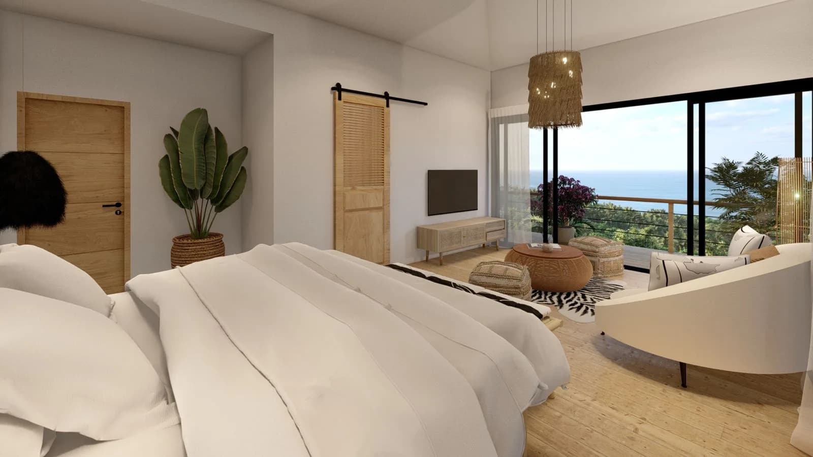 4 Bedroom villa with a a panoramic sea view to 180 degree and a private pool in Bophut hills – VIL0638 — vignette 6