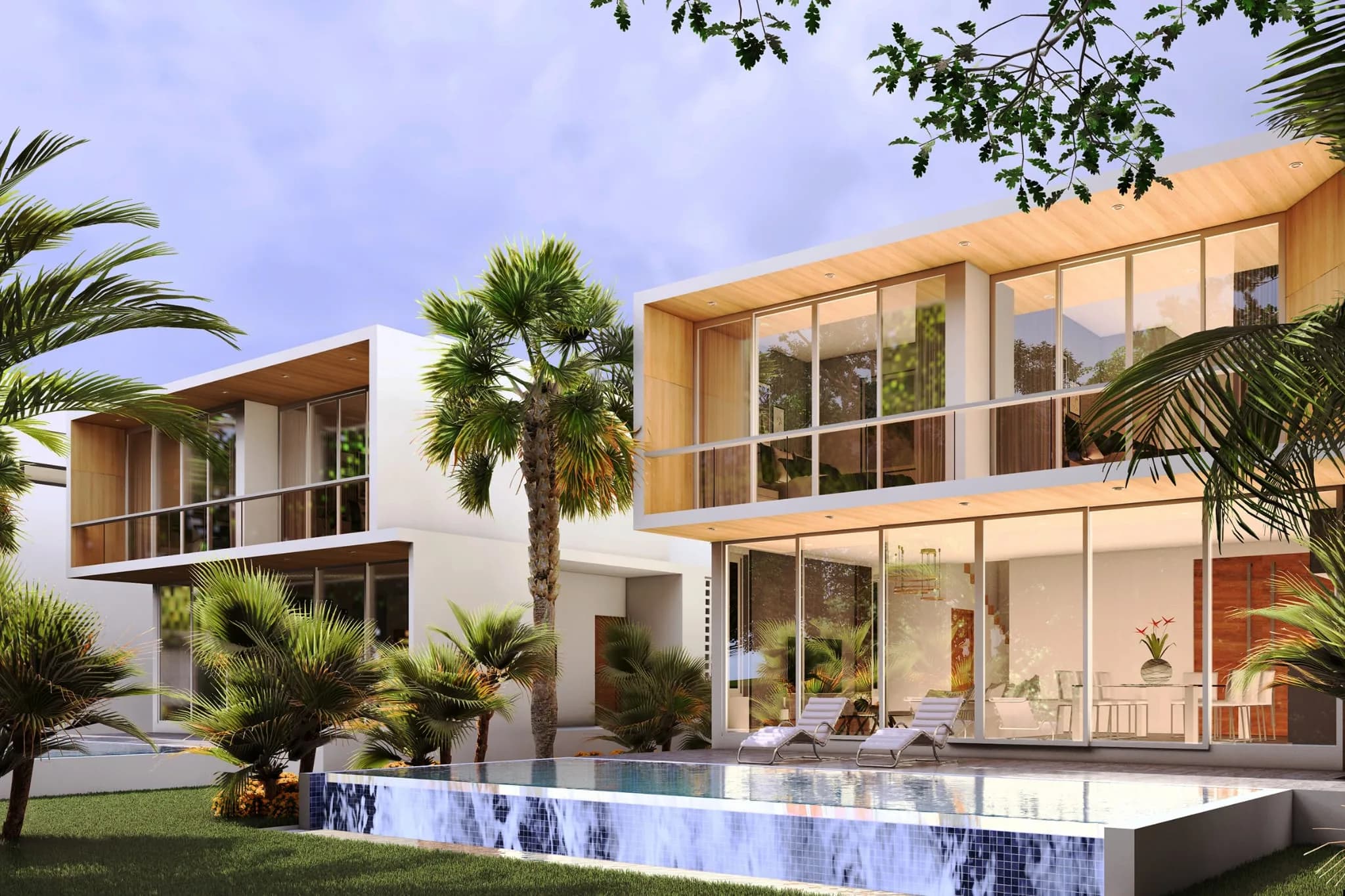 3 bedroom modern house with a pool in center of Samui – VIL0643 — vignette 2