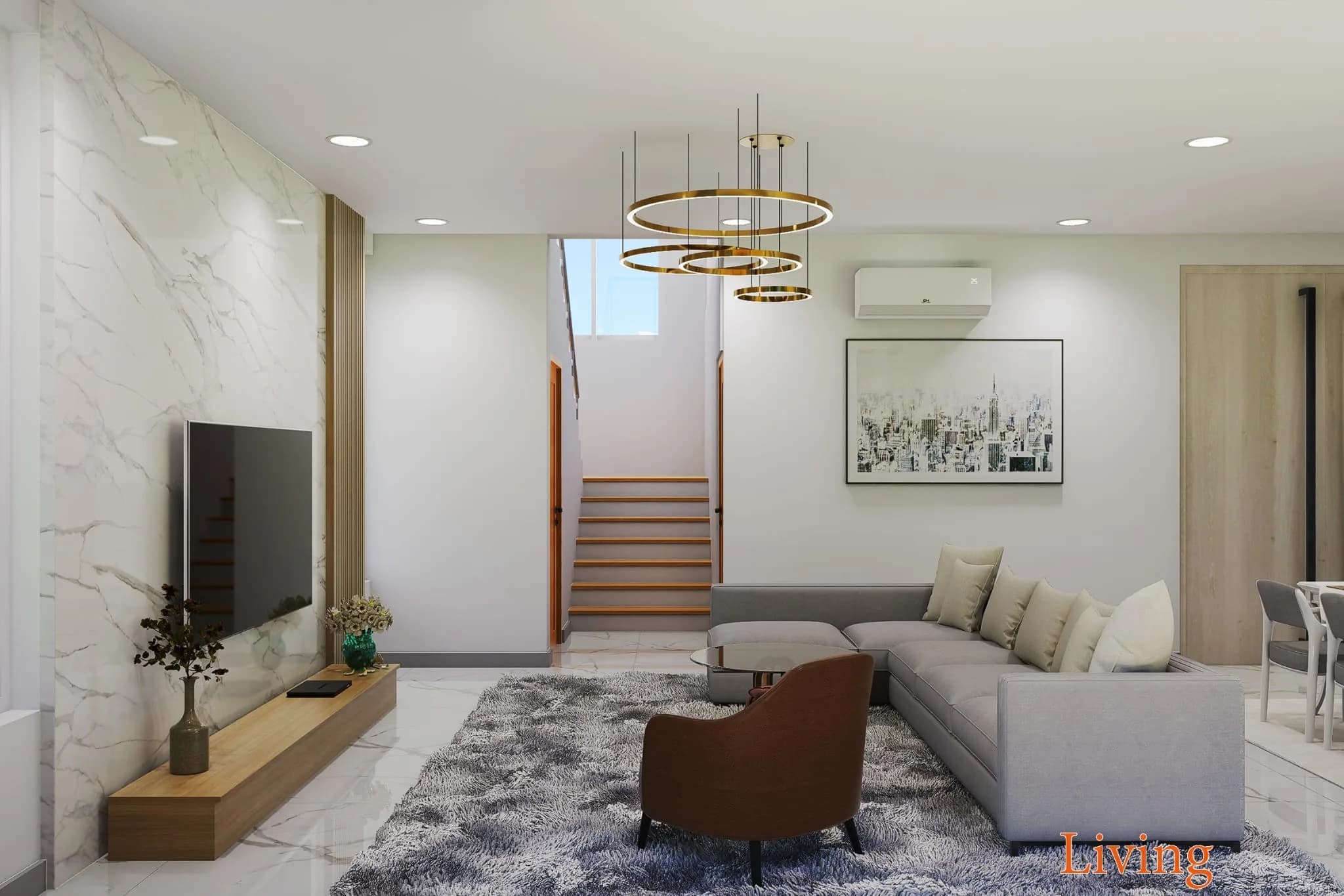 3 bedroom modern house with a pool in center of Samui – VIL0643 — vignette 3