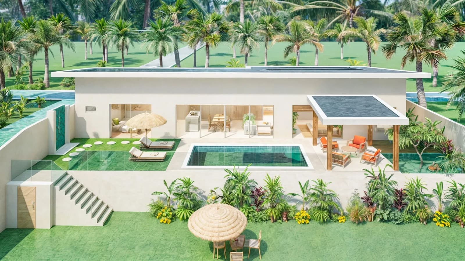 3 Bedroom villas with a private pool and a big garden in Maenam area – VIL0644 — vignette 2