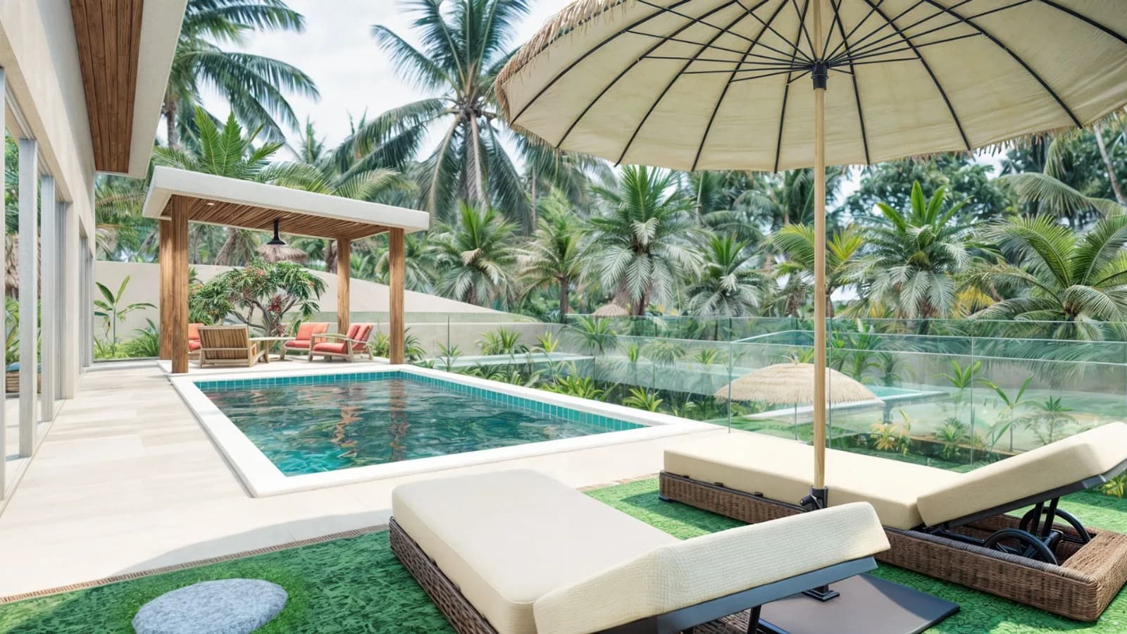 3 Bedroom villas with a private pool and a big garden in Maenam area – VIL0644 — vignette 5