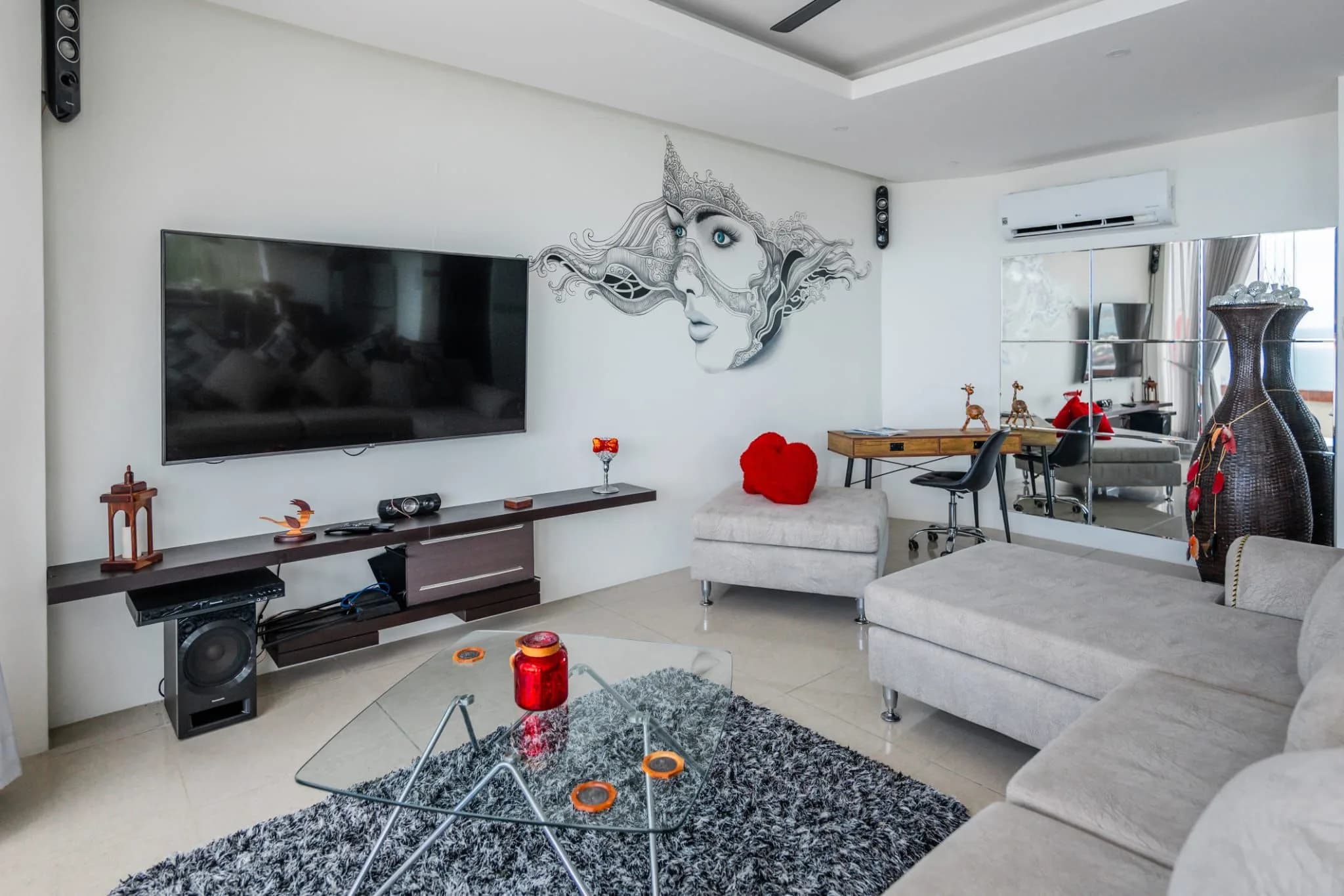 Modern 2 bedroom sea view villa + the apartment downstairs in Chaweng Noi – VIL0647 — vignette 2