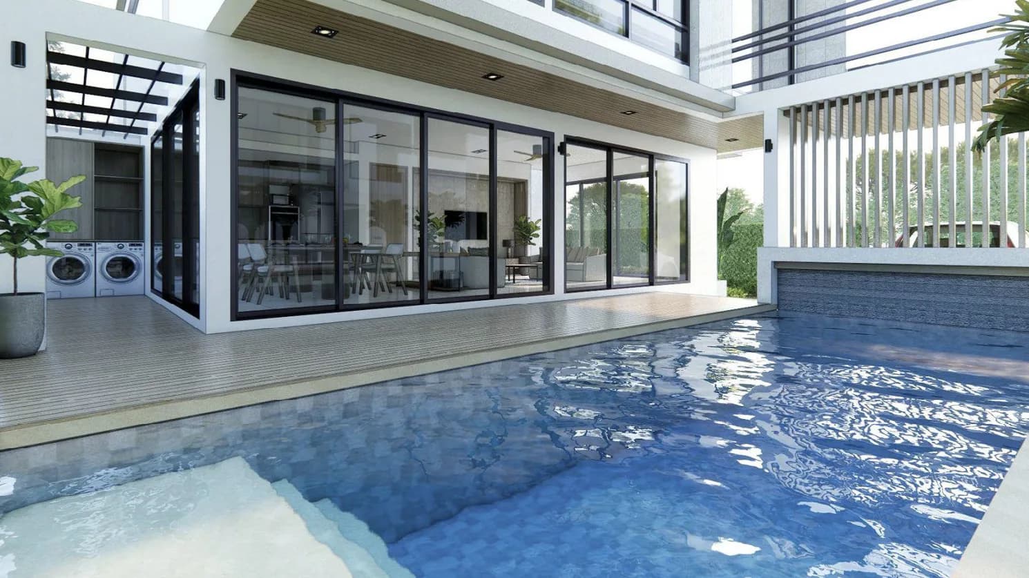 Semi detached 3 bedroom villas with a private pool in a sought-after area – VIL0658 — vignette 2