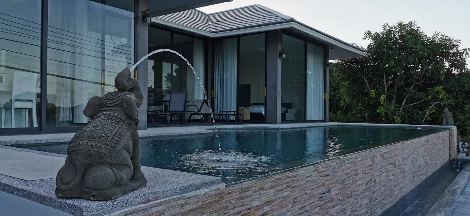 Nice 3-BEDROOM POOL VILLA WITH partial SEA VIEWS in Plai Laem-VIL0002 — view 1